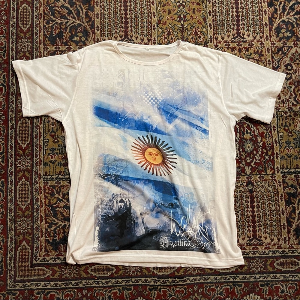🌈 Cool V neck Argentina shirt